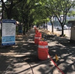 서구 경성큰마을네거리 보행도로 좁아져…주민불만 고조