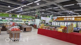 안영동 농협하나로 마트, 우리 농축산물로 감사의 마음 전한다