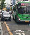 승객 안전 무시하는 대전지역 정류장 불법 주정차