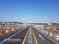 청주역~옥산간 도로확장공사 1구간 개통