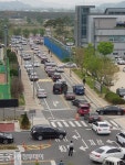 청주 상당구청사 교통대란 현실화