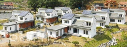 국내 최초 저에너지 패시브하우스 단지…청주 양촌 ‘가온누리 마을’