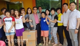 동륜회, 사회복지시설 ‘베데스다의 집’서 목욕봉사