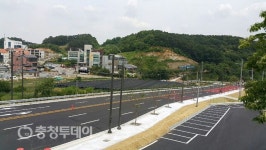 공주시 56억 들여 도시계획도로 2곳 뚫었다