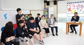 대안고 설립 추진 ‘시동’…김병우 충북교육감 은여울중 방문