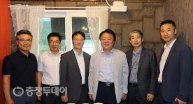 한범덕 청주시장 휴가에도 구슬땀