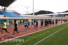 육상 꿈나무·청소년 대표선수 보은서 꿈 키운다