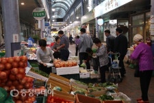 보은전통시장 추석기간 모처럼 활기