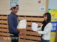 청주 율량사천동주민센터, 우유팩-휴지 교환사업 호응