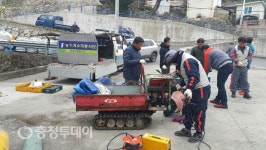 한일시멘트 단양공장 매년 4차례 지역봉사