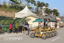 공주시 금강신관공원 자전거 대여소 운영 재개