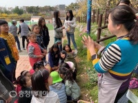 오송읍 호반다섯소나무 작은도서관 ‘마을 푸름이 심기’