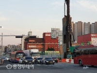 시민불편 외면하는 오창사거리 지하차도 공사