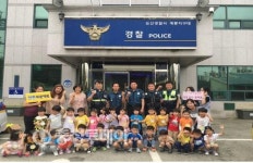 논산署 계룡지구대, 안전사고 예방 홍보활동