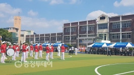 영동초 출신 6·25 참전용사 27명 명패 전달