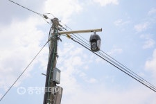 증평군 용강마을 일원에 CCTV 19대 설치