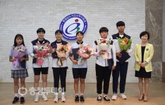 서산교육지원청, 제48회 전국소년체육대회 서산시 선수단 시상식 가져