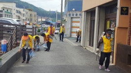 공주시 중학동 반죽노인회, 깨끗한 지역만들기 앞장 