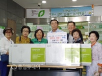 청주 성화개신죽림동 새마을부녀회 경로당 선풍기 후원