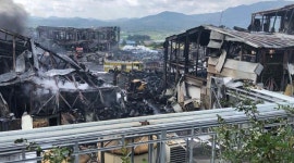 충주 중원산단 화재·폭발 … 민가·가축·농작물까지 피해