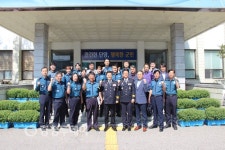 노승일 충북지방경찰청장, 단양경찰서 방문·격려