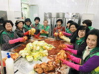 청주시 상당구 남일면 새마을부녀회 김장 나눔