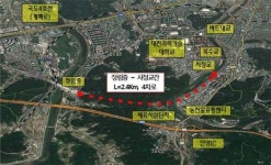 대전 순환도로망 구축사업 정림중~사정교 도로 2024년 정상 개통