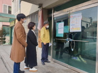 서흥원 청주 상당구청장, 용암1동 경로당 등 코로나 대응 점검