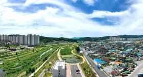 제천시 영천동 비점오염저감시설 시민 휴식공간으로 변신
