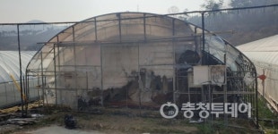 아산 비닐하우스 화재로 농기계 등 전소…대전·충남서 화재 잇따라