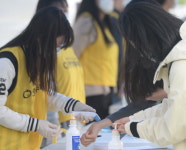 [2021 언택트 대청호 벚꽃길 마라톤대회] 철저한 방역