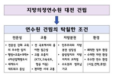 자치분권 가속화할 지방의정연수원 대전이 최적지