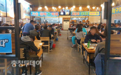 만석 얼마만인지… 웃음 가득 식당가 모처럼 활기