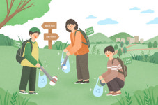 동아리원과 함께 신정호 환경정화