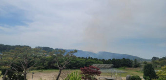 충남 서산 지곡면 산불 진화 완료