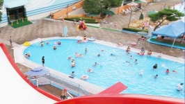 천안상록리조트 야외 수영장 열렸다