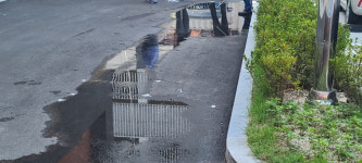 새롭게 문 연 충주 호암직동 행정복지센터, 부실공사 논란