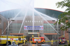 홍성군, 테러 가정 훈련 진행