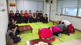 박원규 신관동장,  26개 경로당 소통 행보