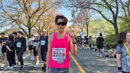 [대청호 벚꽃길 마라톤대회 수상자] 하프코스 1위 男 박평식·女 정순연