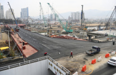 설 연휴 교통 불편 없게… 대전 유등교 가설교량 부분 개통