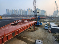 악조건 뚫고 유등교 가설교량 부분개통… 사명감으로 해냈죠