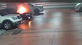 우송정보대 지하주차장 차량서 불… 2명 병원 이송