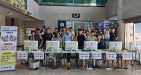 옥천읍행정복지센터, 소비쿠폰 지급률 도내 1위