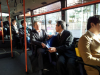 박승호 포항시장, 대중교통으로 출근 `눈길`