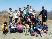 포항 신광초 전교생 비학산서 현장체험