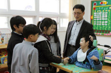 포항명도학교 첫 통합교육 실시