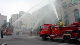포항북부소방서, 제일유치원서 긴급구조훈련