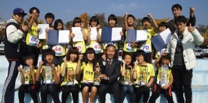 안동 영호초교, 낙동강변 초등생 단축마라톤대회 우승