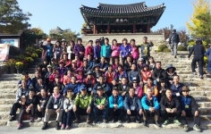 자매결연 주민과 농산물직판행사